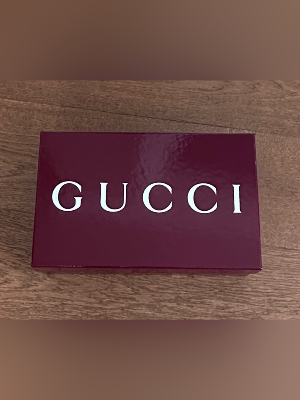 Gucci shoe box